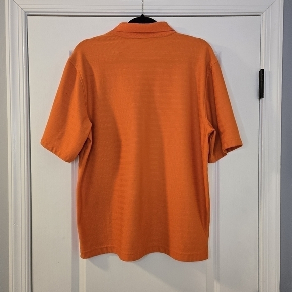 Walter Hagen Essential Orange Men's Golf Polo Shirt Size Large - Picture 7 of 11